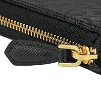 PRADA/キーケース　　PORTACHIAVI 6 GANCI PRADA Authentic 6-Hook Keycase Saffiano Leather Black 1PG222
